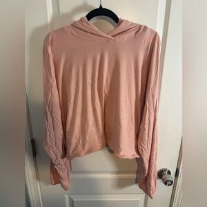 Cotton Candy LA Soft Pink Hoodie size L EUC